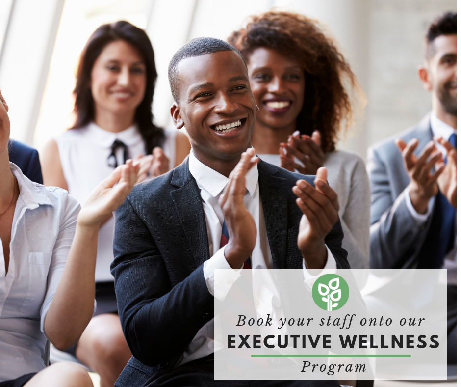 Book Your Staff Onto Our Executive Wellness Programme